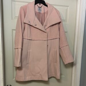 Vince Camuto Blush Pink Trench Coat